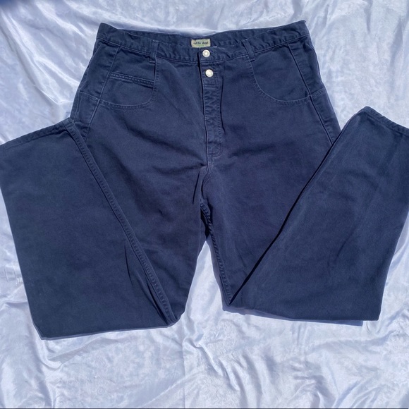 Navy blue Vintage 90s Guess Jeans - Picture 2 of 6